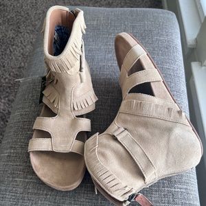 Suede Sandals